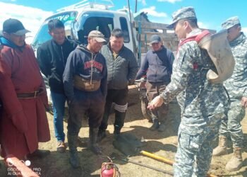 Онцгой байдлын газрын шуурхай бүлгүүд сумдад үүрэг гүйцэтгэж байна