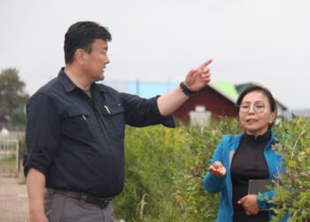 Аймгийн засаг дарга Ц.Чогсомжав Батширээт сумын цэцэрлэгийн их засвартай танилцлаа