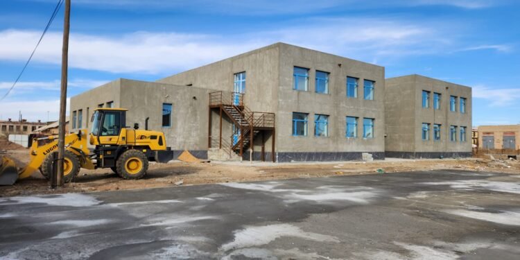 Бор-Өндөр: 200 хүүхдийн цэцэрлэгийн барилгын ажил 90 хувьтай үргэлжилж байна
