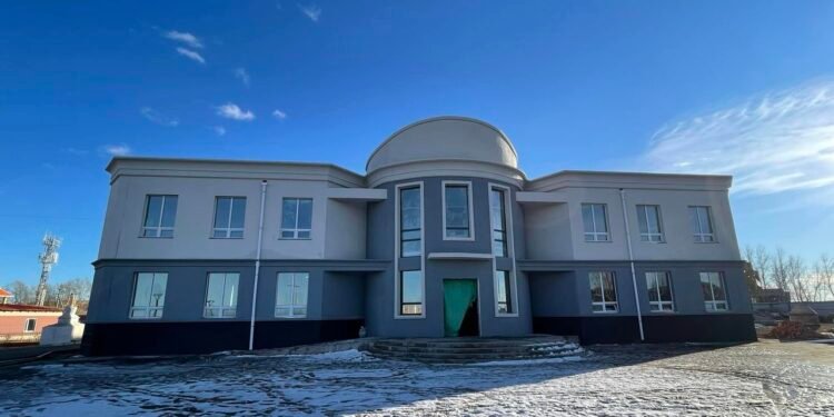 Бэрх хотод баригдаж буй "Иргэдэд үйлчлэх мэдээллийн төв"-ийн барилга угсралтын ажил 80 хувьтай үргэлжилж байна