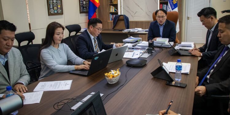 Цахим хөгжил, инновац, харилцаа холбооны сайд Ц.Баатархүү зүүн бүсийн аймгийн засаг дарга нартай цахим хурал хийлээ